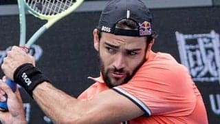 ベレッティーニ 復帰戦で準優勝