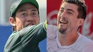 【速報中】錦織 8ヵ月ぶり復帰戦 