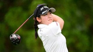 ボールストライキング2位の岩井千怜、稲見萌寧に続き‟63位からの大逆転”でパリ五輪出場権獲得なるか