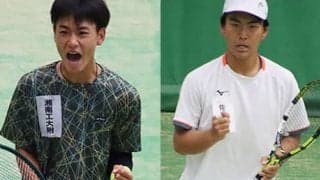  選抜男子、個人戦決勝カード決定 