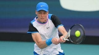 シナーが世界60位の勢いを止めて4強! 準決勝は全豪決勝のカードに[マイアミ・オープン]