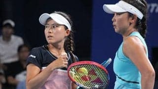 穂積/ 二宮ペア「WTA500」で8強入り