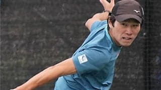 今村昌倫 ITF大会で単複制覇に王手