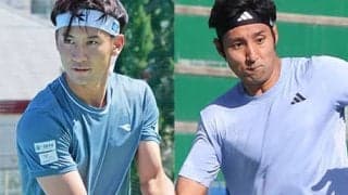 前日対戦した島袋将と内山靖崇が複8強