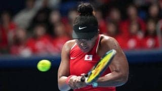 大坂なおみ、エース15本奪い世界50位を下す! 日本は2勝目挙げてファイナル進出に王手[BJK杯ファイナル予選]