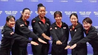 大坂なおみ、日比野菜緒をシングルスに起用。女子国別対抗戦ビリー・ジーン・キング杯ファイナル予選「日本対カザフスタン」