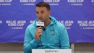 女子国別対抗戦BJK杯日本戦を前にカザフスタン監督が会見「大坂なおみはカムバックの途中だが素晴らしい選手」