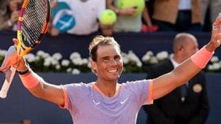 ナダル 3ヵ月ぶり復帰戦で勝利