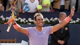 ナダルが1年11ヵ月ぶりにクレーコートでプレー。快勝で初戦突破「観客が素晴らしかった」[バルセロナ・オープン]