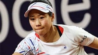 日比野菜緒 今季クレー初戦は黒星