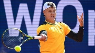 ルーネ、雨にも雹にも負けずストレート勝利で準々決勝進出。いまだ大会負けなしで3連覇へ好発進[BMWオープン]