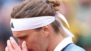  ズベレフ「この天候では勝てない」 
