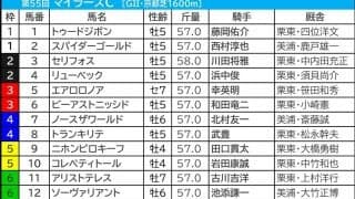 【マイラーズC／前日オッズ】1人気＋2人気ワンツー決着は10回中1回のみ　“馬券内率62％”該当の先行馬に妙味