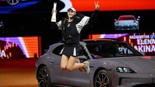 リバキナが今季3勝目「最初から最後まで本当にいい仕事ができた」。3名のトップ10を破ったコスチュクを圧倒[ポルシェ・テニス・グランプリ]