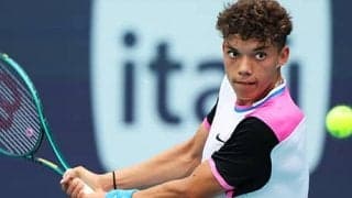 16歳 ツアーキャリア2試合目でナダルと激突