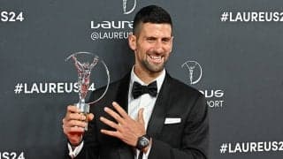 ジョコビッチ、5度目のローレウス年間最優秀男子選手賞に輝く「支えてくれたチーム、刺激的なライバルのおかげ」