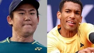  【速報中】西岡良仁vsオジェアリアシム 