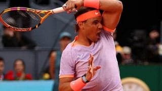  ナダル 21歳年下に完勝で初戦突破 