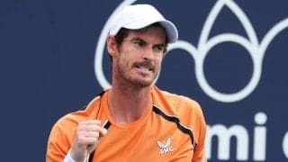 マレー、37歳の誕生日を白星で飾る。3月以来の復帰初戦で相手が途中棄権