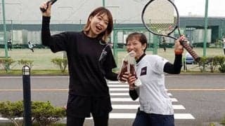  初級～女子ダブルス大会開催、焼き芋貰える！ 