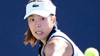 本玉真唯 マッチポイント7本凌ぎ初戦突破