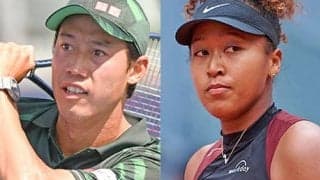 錦織圭＆大坂なおみ 全仏OP初日に登場
