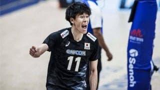 男子日本代表　8度のマッチポイントをしのいでキューバを下し3連勝