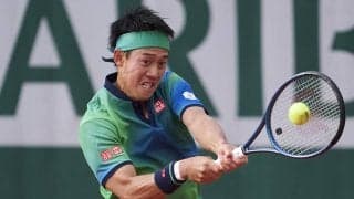 錦織圭、4時間22分のフルセットマッチを制して3年ぶりの全仏オープンで2回戦へ! 997日ぶりのグランドスラム白星 [全仏オープン]