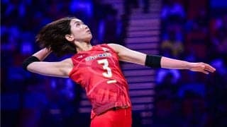 女子日本代表　古賀29得点、石川22得点をあげるがブラジルにフルセットで敗れ2敗目
