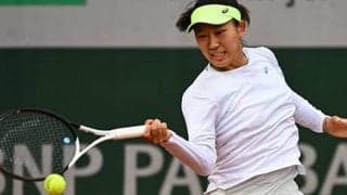  内島萌夏、四大大会シングルス初勝利 