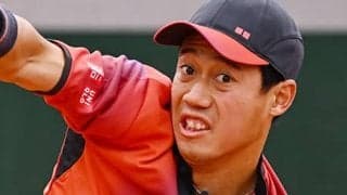  錦織圭 全仏OP2回戦は雨天順延 
