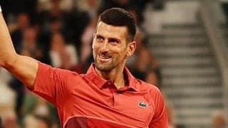 ポール回し披露！ジョコ 全仏OP3回戦へ