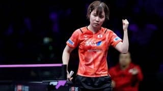 平野美宇、対戦決定の世界2位・王曼昱相手には「下克上を起こせるように準備したい」　パリ五輪を前に東京との違いにも言及【WTTチャンピオンズ 重慶】