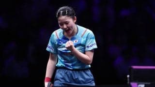 張本美和、世界12位の難敵ディアスにストレート完勝で兄妹ベスト8入り　東京五輪金の陳夢と準々決勝で激突【WTTチャンピオンズ 重慶】