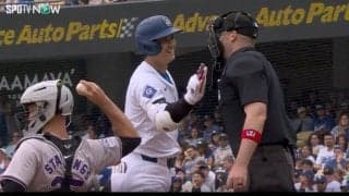 これは反則レベル！ 大谷翔平、人間性が分かる“一瞬の動き”　審判へ見せた“神リアクション”が世界中で話題に「なんだ、ただの聖人か」「イケメンすぎる」