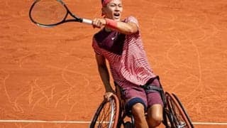 小田凱人 全仏OP連覇へ 初戦突破