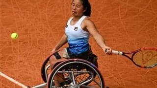 上地結衣 快勝で全仏OP初戦突破