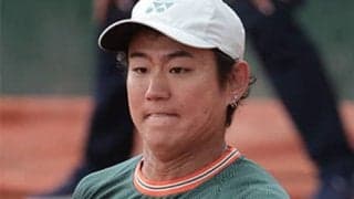 西岡良仁 五輪出場目指し初戦突破