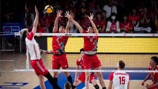 男子日本代表　世界ランク1位のポーランドに敗れVNL福岡大会初黒星