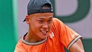 坂本怜 全仏Jrダブルスで準V