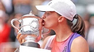 全仏V女王、大坂戦で「負けるところだった」