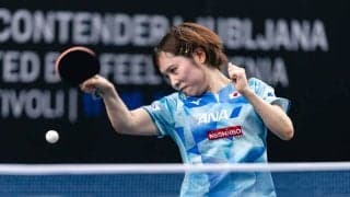 平野美宇、初戦勝利も「反省点も出た試合」と振り返る　2戦連続カットマンには「ポジティブに考えて準備したい」【WTTスターコンテンダー リュブリャナ】