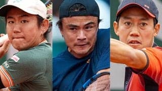 ダニエル85位 錦織400位に