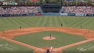 一体、どこまで飛ばすんだよ…！？ 大谷翔平、“逆方向特大アーチ”の飛距離がヤバすぎる　ファン騒然「マジかｗ」「エ軍の岩山ぐらいの場所だ」
