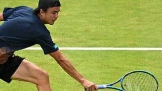 ダニエル太郎、元世界9位に完敗で初戦敗退