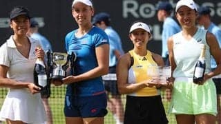加藤/ザン組、芝ツアー準優勝