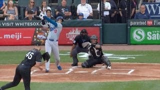 「ど真ん中」でも大谷翔平が空振り三振！？  “剛球左腕”のストレートがエグすぎる…最速158キロで翻弄「こりゃ打てないわ」ファン脱帽