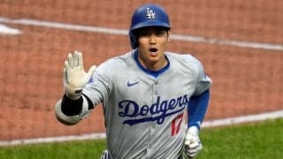 大谷翔平、24号先頭打者弾で年間48本ペース！ 球団記録に並ぶ9試合連続打点で日本人最長更新 チームの連勝に貢献