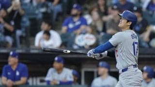 大谷翔平が記録だらけの大活躍 チーム初・敵地で2試合連続先頭弾＆チーム新10試合連続打点 25HRはリーグトップ独走 チームも4連勝