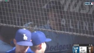 大谷翔平が大爆笑！ 一体、何が起きた…！？ ベンチでハプニング発生… 喜びすぎた同僚の様子がおかしくなる「めっちゃ楽しそうw」「ここまでの爆笑は珍しい」